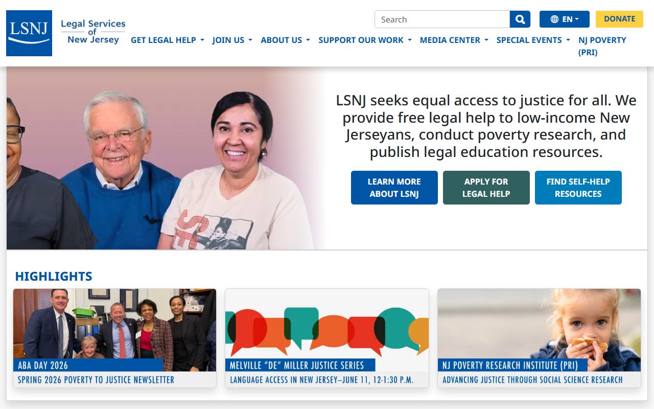 Legal Services of New Jersey for Union County public records help